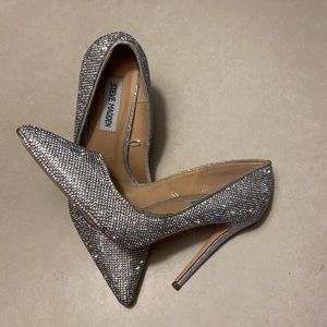 Steve Madden Crystal Heels Daisie Pumps Sz 8
